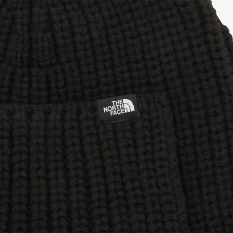 W KNIT EARMUFF BEANIE BLACK NE3BR56A