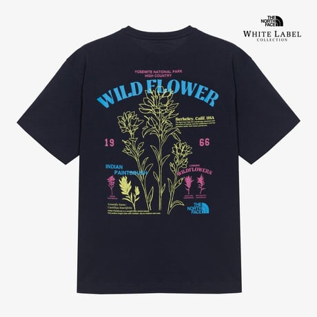 FLORAL S/S R/TEE DARK NAVY NT7UR08J
