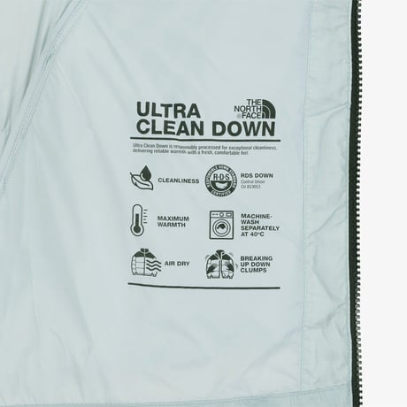 W'S PROJECT DOWN JACKET (RDS) PASTEL BLUE NJ1DS87K