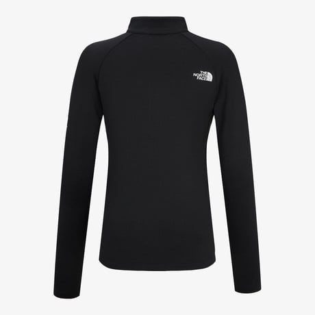 【SUMMIT SERIES】W'S SUMMIT BASE L/S ZIP TEE BLACK NT7LQ84A
