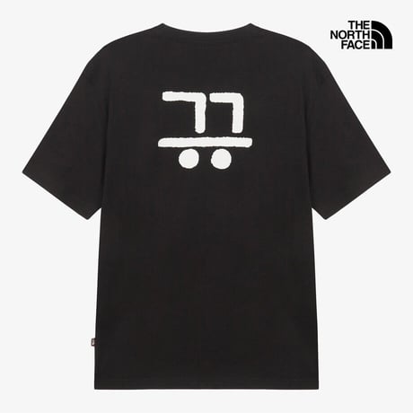 HANGEUL S/S R/TEE JET BLACK NT7UT96E