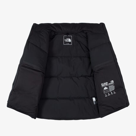 M'S CLOUD NUPTSE DOWN JACKET BLACK NJ1DS71A