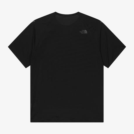 JET RUN S/S R/TEE BLACK NT7US19J