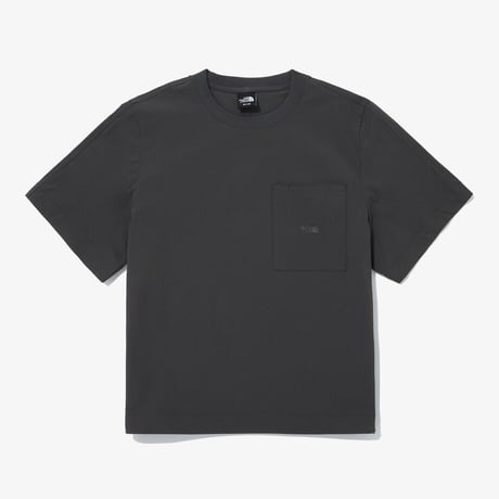 ALL ROUND S/S R/TEE DARK GRAY NT7UQ11A