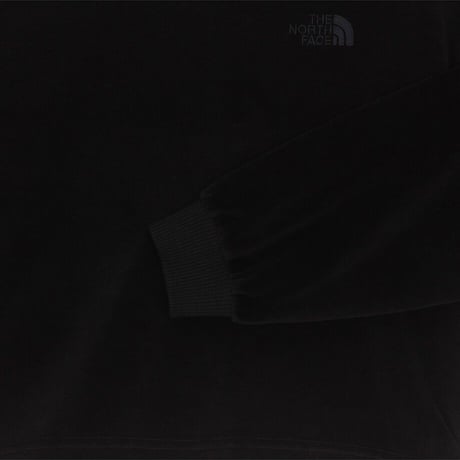 W'S VELOUR SWEATSHIRTS BLACK NM5MQ80J