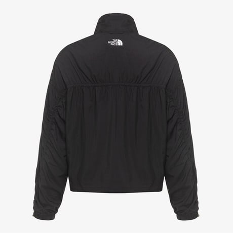 W'S SHIRRING JACKET BLACK NJ3LR33K