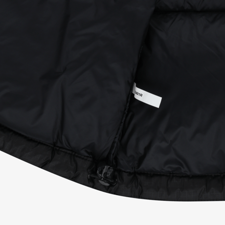 W'S NOVELTY NUPTSE DOWN JACKET (RDS) REAL BLACK NJ1DR85K