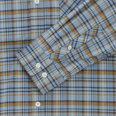 M’S PLID SHIRTS DEEP BLUE NH8LR02A