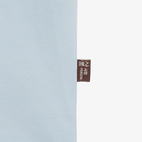 HANGEUL S/S R/TEE 3 PASTEL BLUE NT7UT95D
