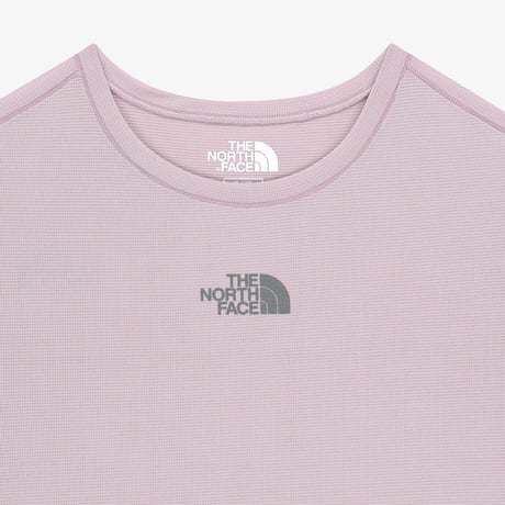 W'S DASH S/S R/TEE PINK NT7UR38K