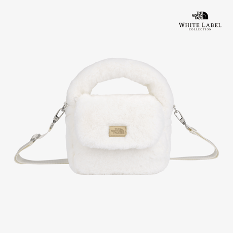 BUBBLY TOTE BAG MINI FUR VANILLA NN2PR71J