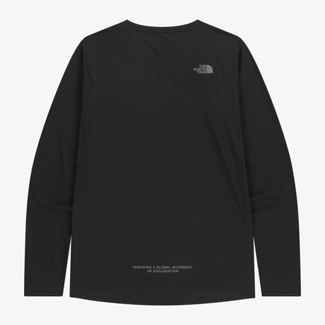STEPUP L/S R/TEE BLACK NT7TR55J