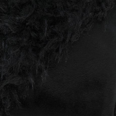COMPACT T-BALL MUFFLER_FUR BLACK NA5IS51J