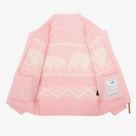 K'S COWICHAN CARDIGAN INDIAN PINK NJ5SR52V