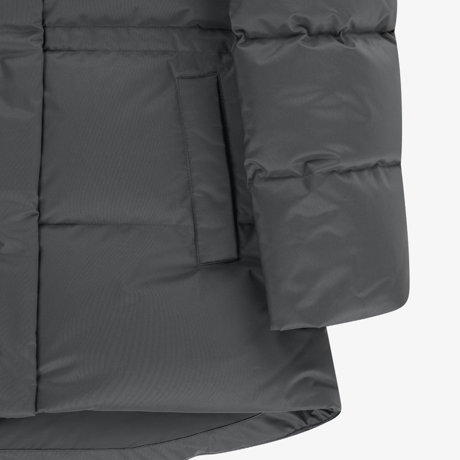 W'S NOVELTY NUPTSE MID JACKET (RDS) COFFEE BROWN NJ1DR88L