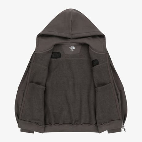 DAYOFF HOOD ZIP UP BROWN NJ5JR50