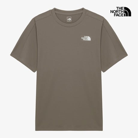 AIRLOX S/S R/TEE BEIGE BROWN NT7UR18D