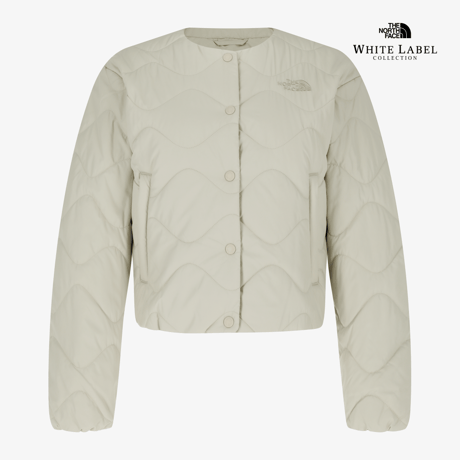W'S FLOW HEAT JACKET OFF BEIGE NJ3NR81