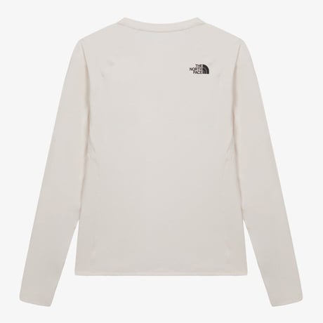 W'S KINDLE L/S R/TEE IVORY NT7TS80B