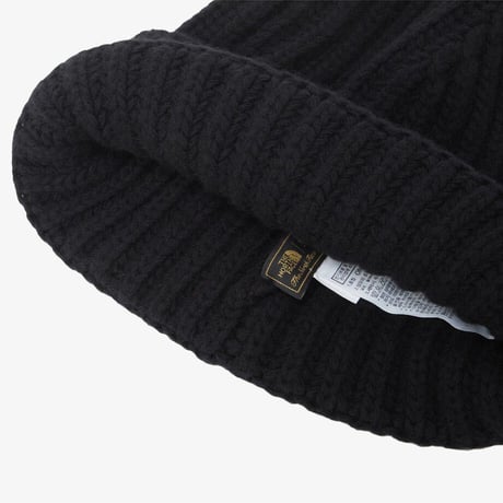 OBLIQUE BOLD BEANIE BLACK NE3BR83C