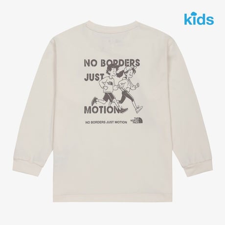 K'S KICK-DAY L/S R/TEE IVORY NT7TS55T
