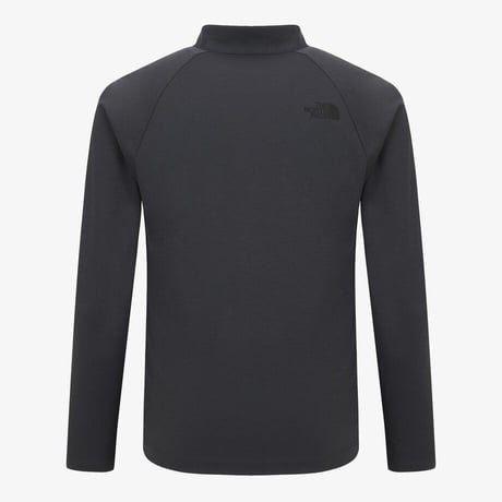 ASCEND L/S ZIP TEE METAL GRAY NT7LS03B