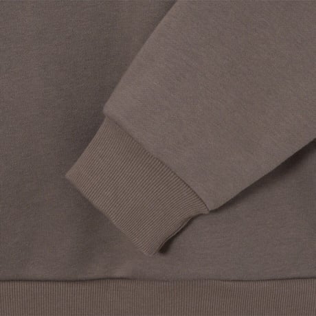 M'S CORE BRUSHED HOODIE DARK BEIGE NM5PS56C