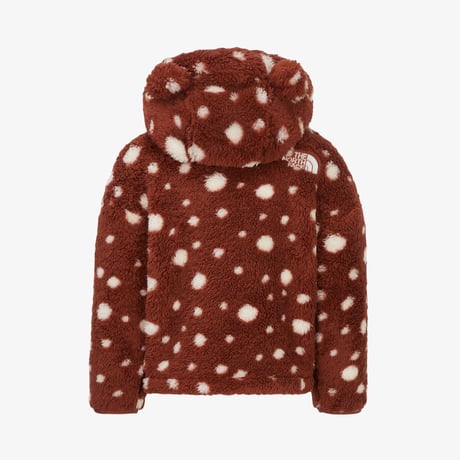 K'S ANI-MATE FLEECE JACKET DARK ORANGE NJ4FR53T