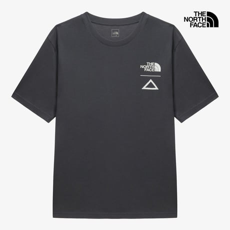 HANGEUL S/S R/TEE 2 CHARCOAL GREY NT7UT98B