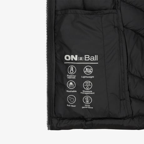 K'S WAVE ON JACKET BLACK NJ3NS53S