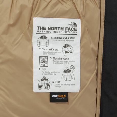 CORDUROY NUPTSE DOWN JACKET BEIGE NJ1DP55L