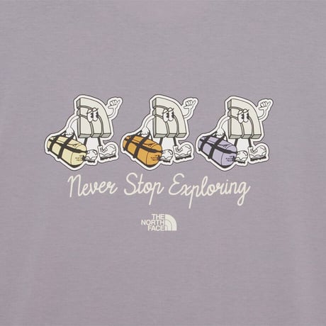 M'S CAMPDAY S/S R/TEE GRAYISH LILAC NT7UR09C