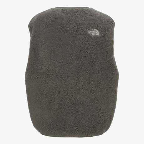 TEDDY FLEECE VEST DARK BEIGE NV4FR57B