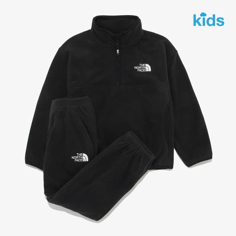 K'S PINECONE EX FLEECE SET BLACK NT7TR59S