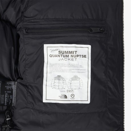 【SUMMIT SERIES】W'S QUANTUM NUPTSE JACKET (RDS) BLACK NJ1DS98A