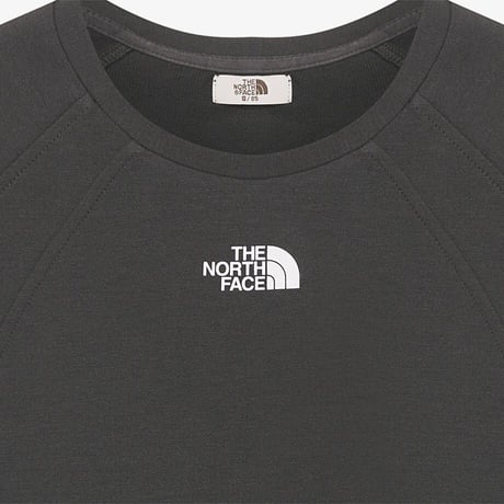 W'S DELPHIE L/S R/TEE DARK GRAY NT7TR30L