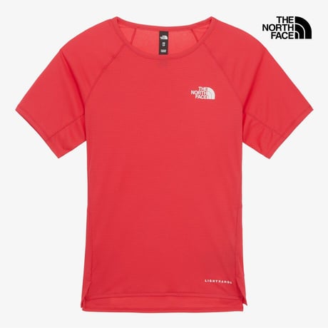 W'S SUNRISER S/S R/TEE POPPY RED NT7UR39A