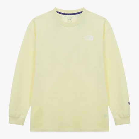 M'S OVERWALL L/S R/TEE LIGHT YELLOW NT7TS00D