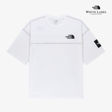 STITCH DYEING S/S R/TEE WHITE NT7US06K