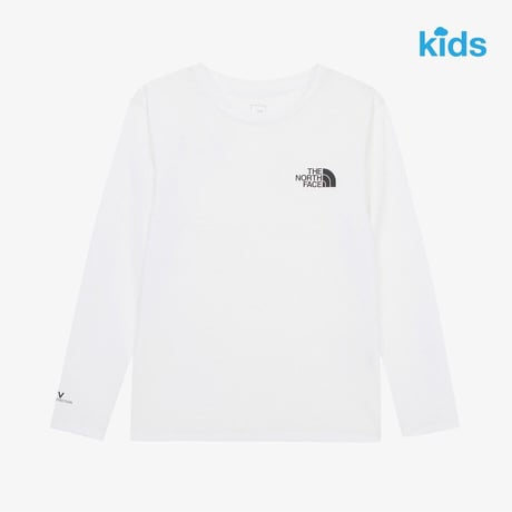 K'S SURFSIDE L/S R/TEE WHITE NT7TR20S