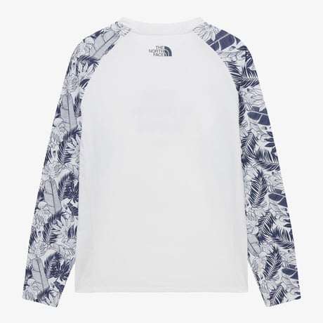 M'S SURFY PRINT L/S RASHGUARD MIDNIGHT NAVY NT7TR03A