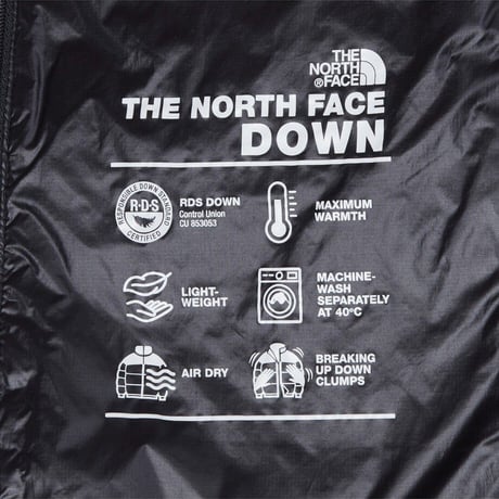 M'S LIGHT HEAT DOWN VEST (RDS) BLACK NV1DS20A