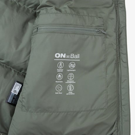 M'S NUPTSE ON VEST GRAYISH KHAKI NV3NS70C