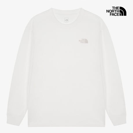 M'S EASYON L/S R/TEE OFF WHITE NT7TS55B