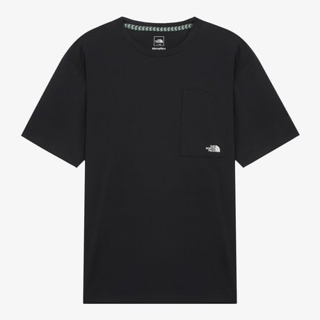 UNI CHEST POCKET R/TEE BLACK NT7UR53A