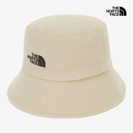 TNF LOGO BUCKET HAT BEIGE NE3HR51B