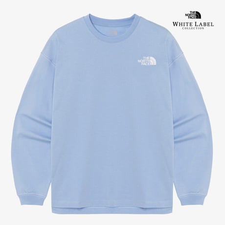 ESSENTIAL L/S R/TEE POWDER BLUE NT7TR01M