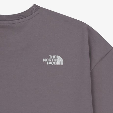 CENTER LOGO S/S R/TEE GRAYISH LILAC NT7UR03N