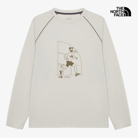M'S SALIO L/S R/TEE CREAM NT7TR51B