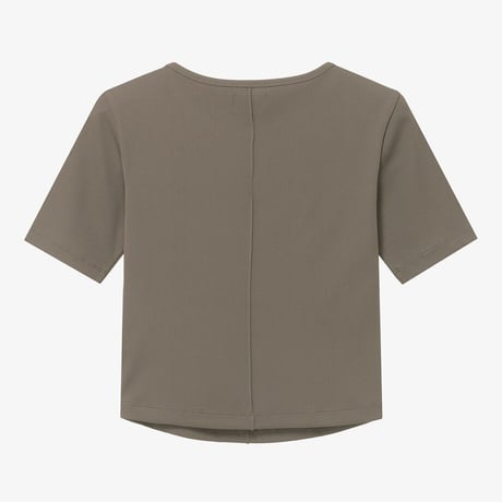 W'S SOFT WAVE S/S R/TEE BEIGE BROWN NT7UR31K
